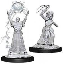 Drow Mage & Drow Priest